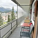 E405 - 42m2 Alpenschick Mit Balkon, Ausblick, Pool סנט מוריץ