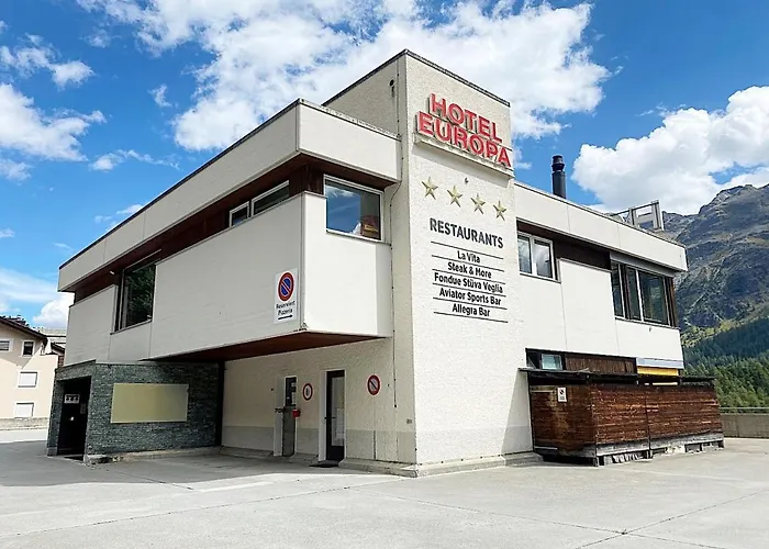 42m2 Alpenschick Mit Balkon, Ausblick, Pool - E405 سانت موريتز